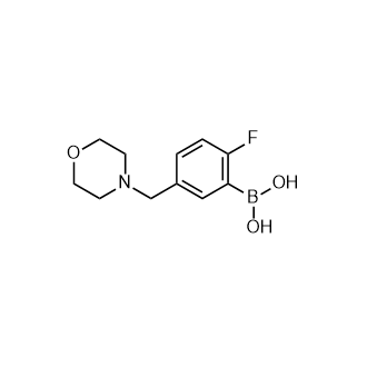 (2-氟代-5-(吗啉甲基)苯基)硼酸