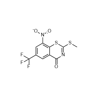 2-(甲硫基)-8-硝基-6-(三氟甲基)-4H-苯并[e][1,3]噻嗪-4-酮