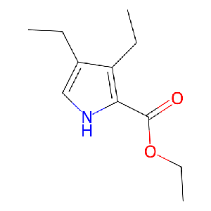 3,4-二乙基-1H-吡咯-2-羧酸乙酯,97336-41-9