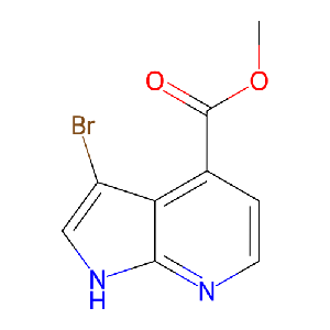 3-溴-1H-吡咯并[2,3-b]吡啶-4-甲酸甲酯