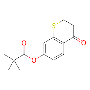 4-氧代硫代苯并二氢吡喃-7-基新戊酸酯