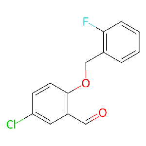 5-氯-2-((2-氟苄基)氧基)苯甲醛