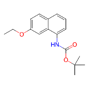 (7-乙氧基萘-1-基)氨基甲酸叔丁酯