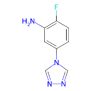 2-氟-5-(4H-1,2,4-三唑-4-基)苯胺