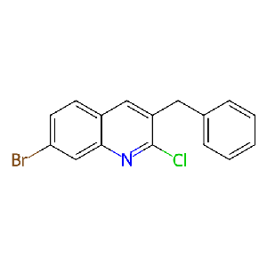 3-苄基-7-溴-2-氯喹啉
