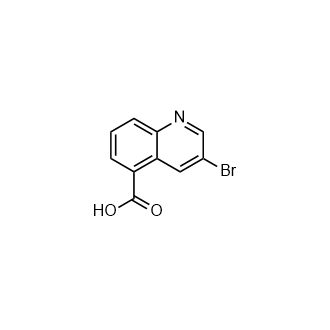 3-溴喹啉-5-羧酸