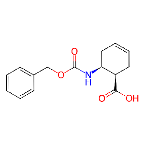 (1R,6S)-6-(((苄氧基)羰基)氨基)环己-3-烯-1-羧酸