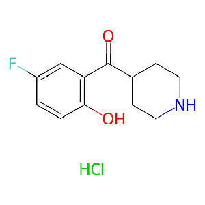 (5-氟-2-羟基苯基)(哌啶-4-基)甲酮盐酸盐