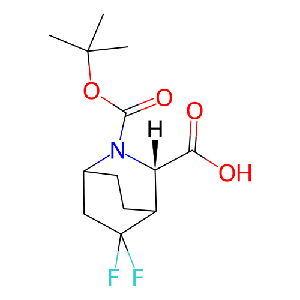 (3S)-2-(叔丁氧基羰基)-5,5-二氟-2-氮杂双环[2.2.2]辛烷-3-羧酸
