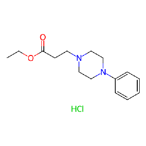 3-(4-苯基哌嗪-1-基)丙酸乙酯二盐酸盐,1185292-92-5