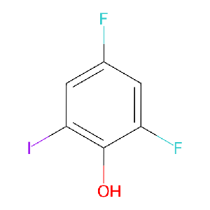 2,4-二氟-6-碘苯酚