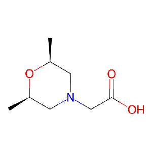2-((2S,6R)-2,6-二甲基吗啉代)乙酸
