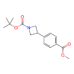 3-(4-(甲氧基羰基)苯基)氮杂环丁烷-1-羧酸叔丁酯