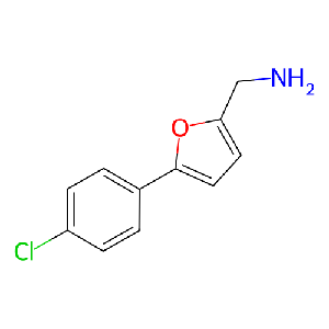 [5-(4-氯苯基)-2-呋喃基]甲胺
