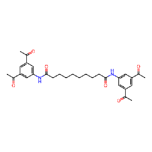 N1,N10双(3,5-二乙酰苯基)癸二酰胺
