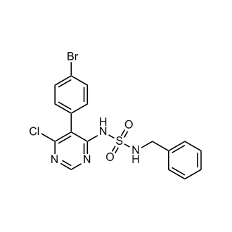 N-[5-(4-溴苯基)-6-氯-4-嘧啶基]-N'-(苯基甲基)磺酰胺