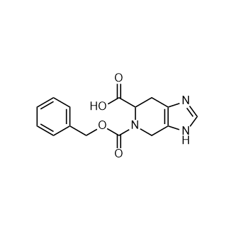 5-((苄氧基)羰基)-4,5,6,7-四氢-3H-咪唑并[4,5-c]吡啶-6-羧酸