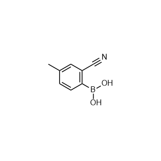 2-氰基-4-甲基苯基硼酸