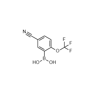 (5-氰基-2-(三氟甲氧基)苯基)硼酸