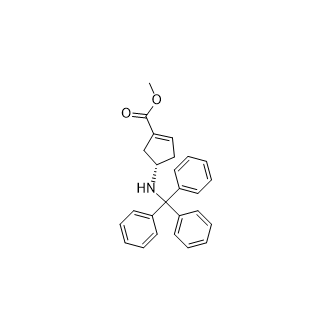 (S)-4-(三苯甲基氨基)環(huán)戊-1-烯甲酸甲酯