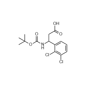 3-((叔丁氧羰基)氨基)-3-氨基-3-(2,3-二氯苯基)丙酸