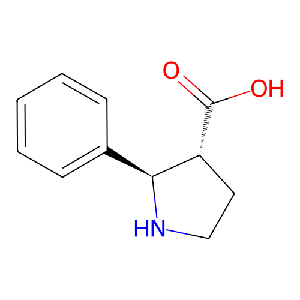 (2R,3R)-2-苯基吡咯烷-3-羧酸