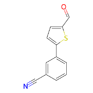 3-(5-甲酰基噻吩-2-基)苯甲腈,886508-88-9