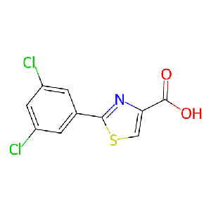 2-(3,5-二氯苯基)噻唑-4-羧酸,1178420-52-4