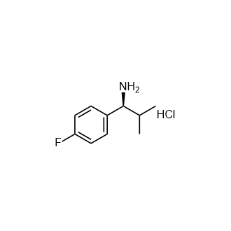 (S)-1-(4-氟苯基)-2-甲基丙-1-胺盐酸盐