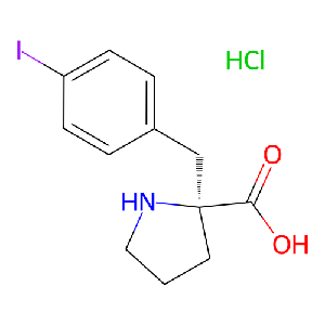 (S)-2-(4-碘苄基)吡咯烷-2-羧酸盐酸盐,1217613-78-9