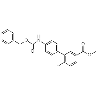3-(4-Cbz-氨基苯基)-4-氟苯甲酸甲酯