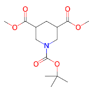 1,3-二甲基哌啶-1,3,5-三羧酸1-叔丁酯
