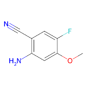 2-氨基-5-氟-4-甲氧基苄腈,1597934-01-4