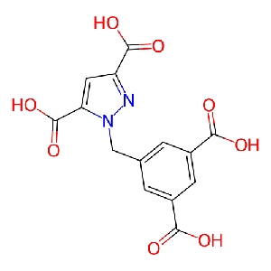 1-(3,5-二羧基苄基)-1H-吡唑-3,5-二羧酸