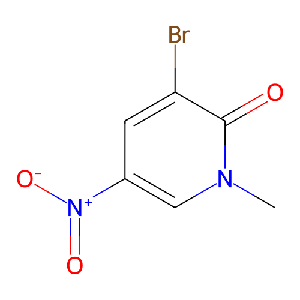 3-溴-1-甲基-5-硝基吡啶-2(1H)-酮