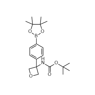 (3-(4-硼酸频哪醇酯基苯基)氧杂环丁烷-3-基)氨基甲酸叔丁酯