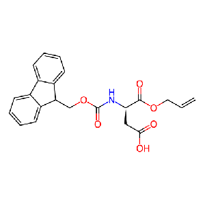 (R)-3-((((9H-芴-9-基)甲氧基)羰基)氨基)-4-(烯丙氧基)-4-氧代丁酸