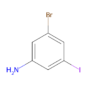 3-溴-5-碘-苯胺