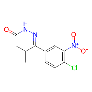 6-(4-氯-3-硝基苯基)-5-甲基-4,5-二氢哒嗪-3(2H)-酮