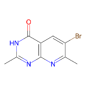 6-溴-2,7-二甲基吡啶并[2,3-d]嘧啶-4(3H)-酮