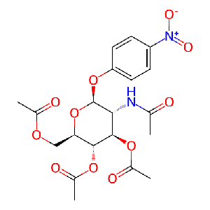 (2R,3S,4R,5R,6S)-5-乙酰氨基-2-(乙氧基甲基)-6-(4-硝基苯氧基)四氢-2H-吡喃-3,4-二基二乙酸酯