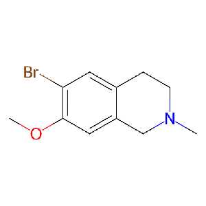 6-溴-7-甲氧基-2-甲基-1,2,3,4-四氢异喹啉