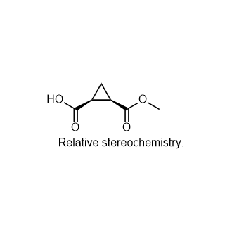 rel-((1S,2R)-2-(甲氧基羰基)环丙烷-1-羧酸)