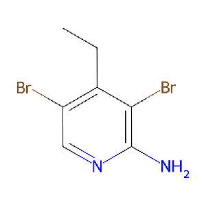 3,5-二溴-4-乙基吡啶-2-胺
