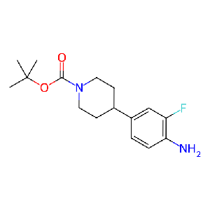 4-(4-氨基-3-氟苯基)哌啶-1-羧酸叔丁酯