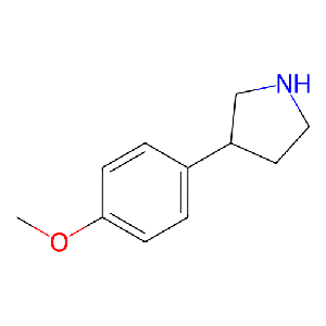 3-(4-甲氧基苯基)吡咯烷盐酸盐