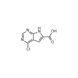 4-氯-7H-吡咯并[2,3-d]嘧啶-6-甲酸