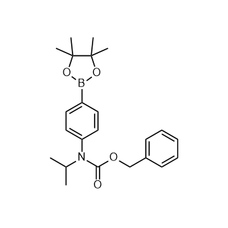 异丙基(4-(4,4,5,5-四甲基-1,3,2-二氧硼烷-2-基)苯基)氨基甲酸苄酯