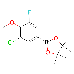 2-(3-氯-5-氟-4-甲氧基苯基)-4,4,5,5-四甲基-1,3,2-二氧杂硼烷