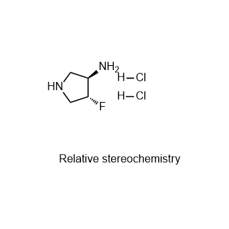 rel-(3R,4R)-4-氟吡咯烷-3-胺二鹽酸鹽